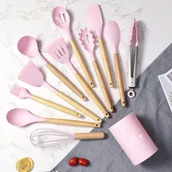 Thumbnail image of Roze Keukengereiset | 12-delig