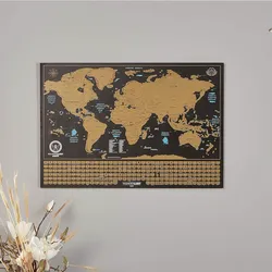 Thumbnail image of Luxe wereld kraskaart